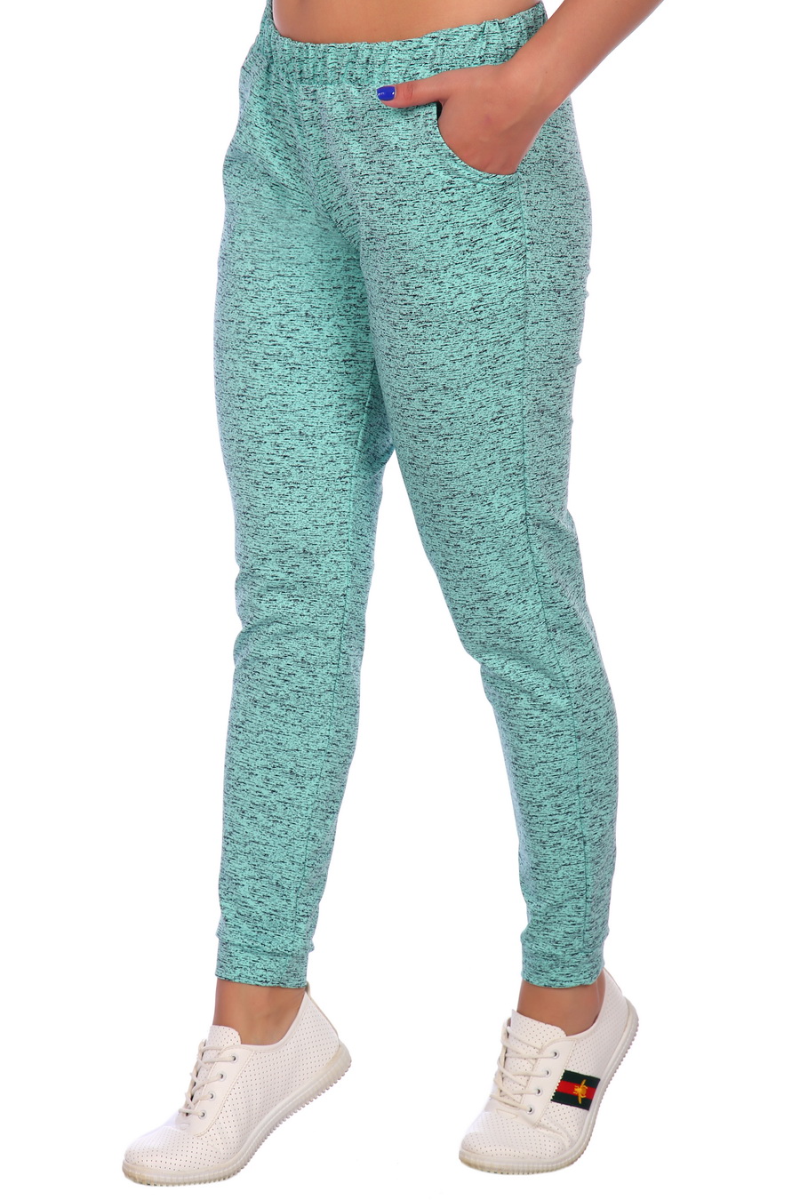 Фото товара 18303, бирюзовые брюки